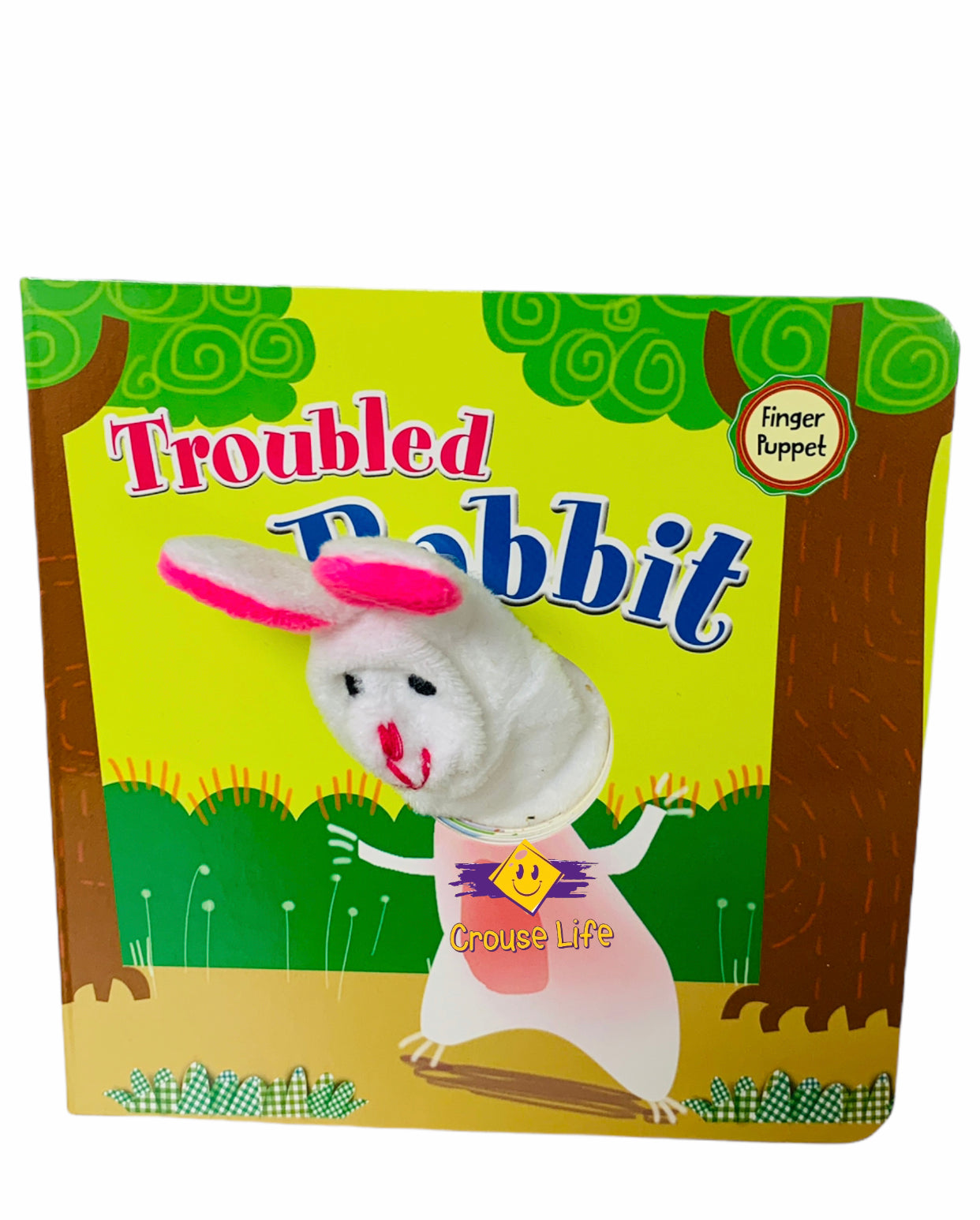 Finger puppet _ troubled rabbit