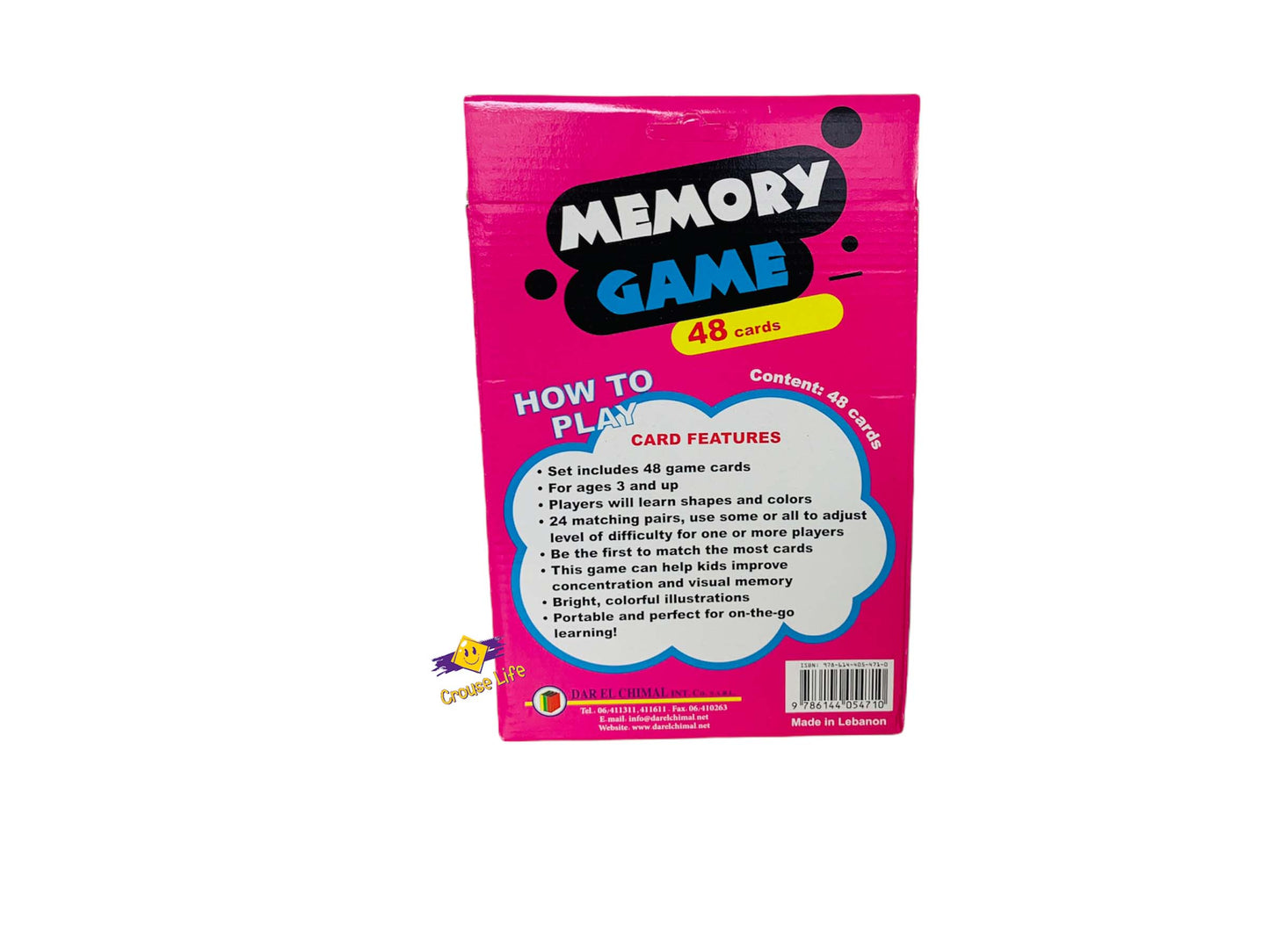 memory game-shapes and colors