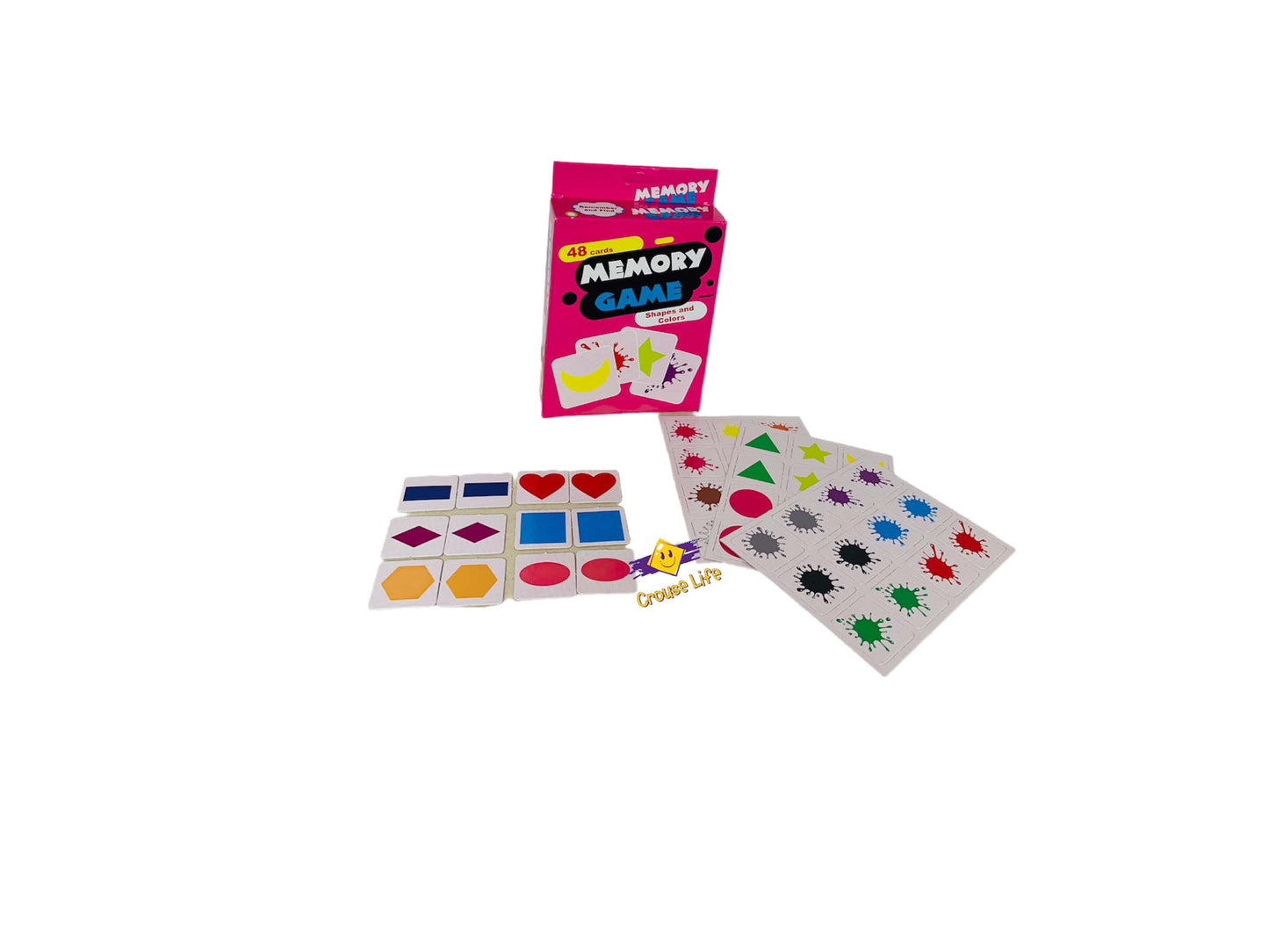 memory game-shapes and colors