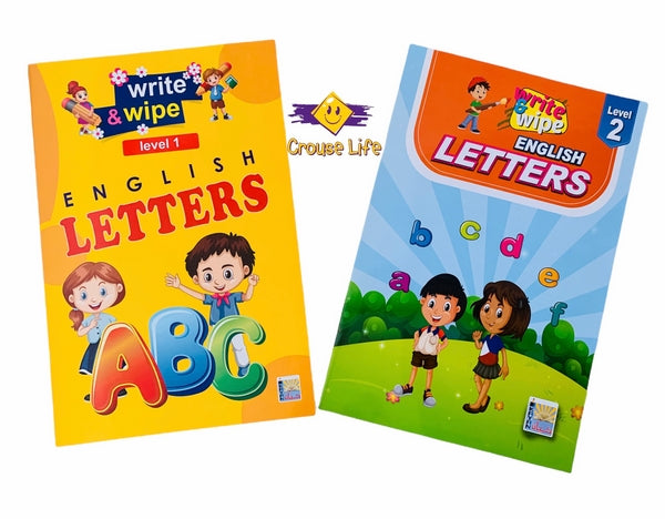 Write & wipe letters