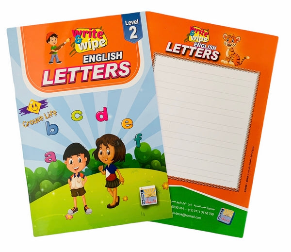 Write & wipe letters