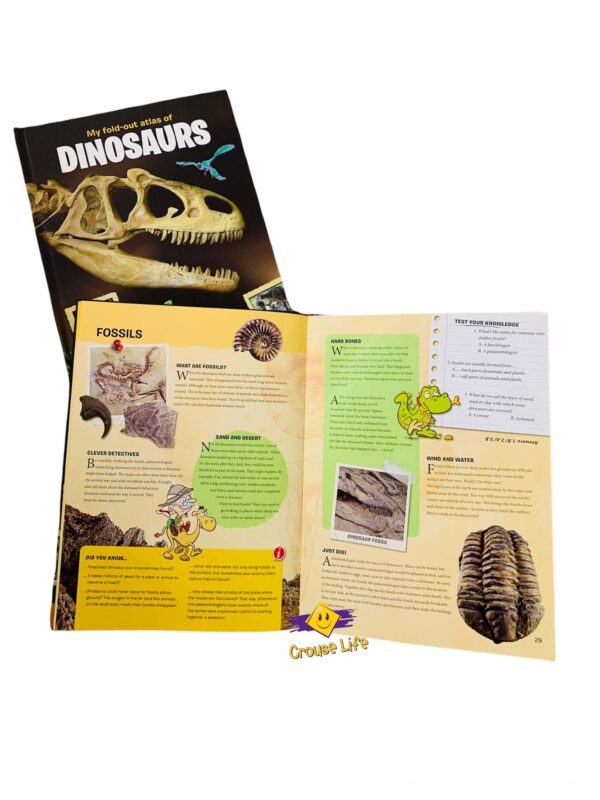 ⁦My fold-out atlas of Dinosaurs⁩ - الصورة ⁦2⁩