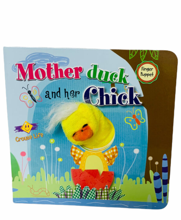 Finger puppet _ mother duck and her chick