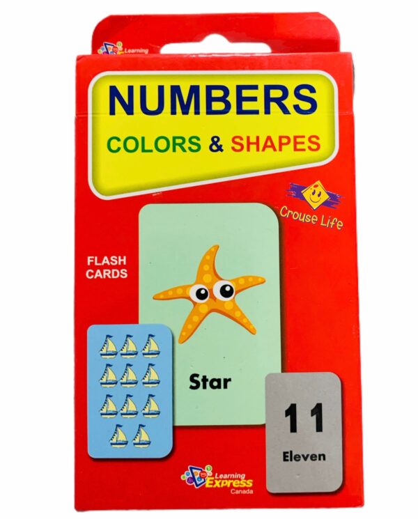 numbers (colors and shapes)